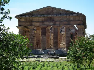 The majestic, well-preserved Greek temples of Paestum